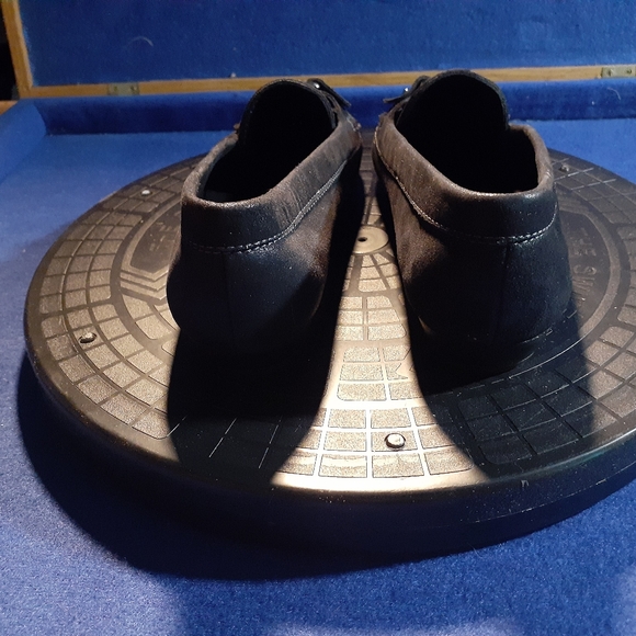 Women's Salvatore Ferragamo Matallic Black Dress/Casual Loafers, 6C-US - Picture 4 of 8